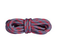 Mountval Lacci, Lacci per Scarpe Performanti da Hiking Trekking o Sport all’Aperto, Resistenti, 1 Paio (180 cm - 72 inch - Da 7 a 9 Paia di Occhielli / 8431 - Grigio Scuro e Rosso)