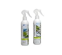Mountval Set Protezione, 2 x 300ml, Protezione Tessuti per Abbigliamento, Protezione per Calzature, Pelle, Nabuk, Pelle Scamosciata, Tela e GORE-TEX