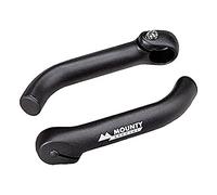 Mounty, Impugnature per Manubrio Bici Oval-Ends, Nero (Schwarz), Standard