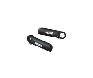 MOUNTY, Impugnature per Manubrio Bici Power-Ends, Nero (Schwarz), Standard