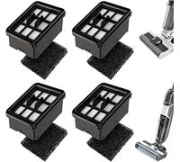 Moupaa 4 filtri di ricambio per aspirapolvere Redkey W12 3 in 1, per aspirapolvere senza fili Bissell Crosswave HF3