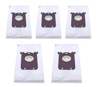Moupaa 5PCS Sacchetti di polvere per Electrolux E201B per Philips FC8021 GR201 AEG S-Bag FC9000 FC9049 HR8500 HR8350 FC9150 Aspirapolvere Parti di ricambio