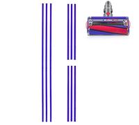 Moupaa morbide di Peluche per Dyson V6 V7 V8 V10 V11 aspirapolvere Rullo Morbido, Parti di Riparazione aspirapolvere Domestico Spazzola Blu (3 Strisce di Peluche Lunghe + 6 Corte)