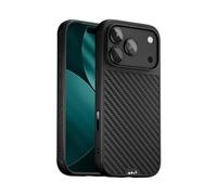 Mous Cover Magnetica per iPhone 17 Pro 6,3 Pollici, Compatibile con MagSafe e con il controllo fotocamera - Limitless - Custodia per iPhone 17 Pro in Fibra di Carbonio - Antiurto, Anti-Graffio, Nera