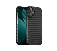 Mous Cover per iPhone 17 6,3 Pollici, Compatibile con MagSafe - Super Thin - Custodia Magnetica per iPhone 17 in Fibra di Carbonio, Nera