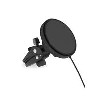 Mous - Supporto per bocchetta di ricarica wireless compatibile con MagSafe e Pixelsnap, caricabatteria da auto compatibile con iPhone 17/16/15/14/13/12, Pixel 10