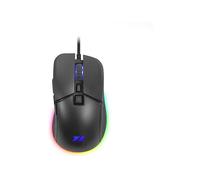 MOUSE 1LIFE gm:nuke, Tasti: 7, USB, forma ergonomica, Collegamento USB, Scrolling a Rotella di scorrimento, Risoluzione max 6400 dpi, forma ergonomica, Nero