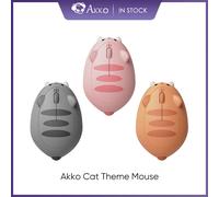 Mouse a tema Akko Cat Mouse Wireless da 2.4GHz per Computer portatile Plug and Play