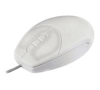 MOUSE ACTIVE KEY AK-PMT1, Collegamento USB Typ-A, Ingresso: Otticamente a diodi laser, Scrolling a Pulsanti, Risoluzione max 800 dpi, Bianco