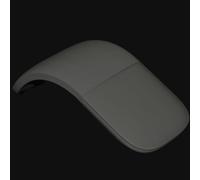 Mouse Arc Touch, applicabile per Microsoft FHD-00001/FHD-00002, mouse portatile pieghevole silenzioso ad arco per computer Mac OS laptop notebook (nero)
