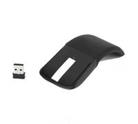 Mouse Arc wireless, compatibile con Microsoft Surface Arc Mouse, mouse ottico sottile touch nero, mouse pieghevole per PC e laptop.