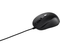 MOUSE ASUS MU101C, Collegamento USB Typ-A, Scrolling a Rotella, Risoluzione max 3200 dpi, Nero