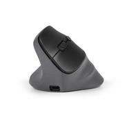 Mouse BakkerElkhuizen PRF Pro Wireless USB-C 2400DPI Nero Grigio Verticale Mancino