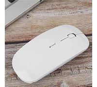 Mouse Bluetooth, mouse senza fili, risoluzione variabile 2.4G, mouse bianco per ufficio per computer portatile