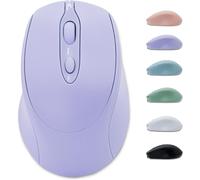 Mouse Bluetooth ricaricabile, silenzioso e sottile â Compatibile con iPad, MacBook Pro/Air, Surface Pro, PC, Lenovo, tablet Samsung