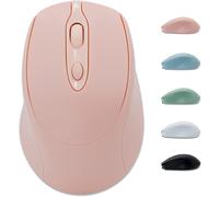Mouse Bluetooth ricaricabile: silenzioso, sottile e portatile; compatibile con iPad, MacBook Pro/Air, Surface Pro, PC, Lenovo e tablet Samsung.