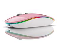 Mouse BT5.1 + 2,4 Ghz con Mouse Jiggler, Mouse Ricaricabile 2,4 G, Mouse M5907
