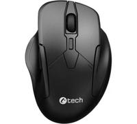 Mouse C-Tech WLM-17BK Bluetooth 5.0 3200 DPI Nero Ergonomico 6 Pulsanti