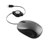 Mouse Cablati PC silenzioso ergonomico | Mouse Da Viaggio Leggero Cablato Donne, giocatori, programmatori, nomadi digitali, casa, ufficio, affari, aereo,