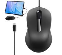 Mouse Cablati Silenziosi, Plug And Play, Antiscivolo