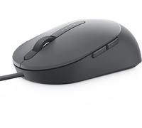 MOUSE CABLATO DELL MS3220, Tasti: 5, Cablato, forma ergonomica, Collegamento USB Typ-A, Ingresso: Otticamente a diodi laser, Scrolling a Rotella, Risoluzione max 3200 dpi, forma ergonomica, Grigio