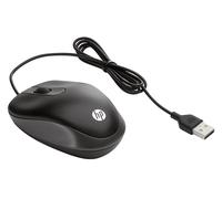 MOUSE CABLATO HP USB Travel, Collegamento USB Typ-A, Scrolling a Rotella, Risoluzione max 1000 dpi, Nero