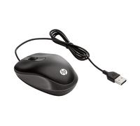 MOUSE CABLATO HP USB Travel, Collegamento USB Typ-A, Scrolling a Rotella, Risoluzione max 1000 dpi, Nero