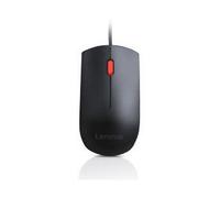 MOUSE CABLATO LENOVO 4Y50R20863, Tasti: 3, USB, forma ergonomica, Collegamento USB tipo A, Ingresso: Otticamente a mezzo LED, Scrolling a Rotella, Risoluzione max 1600 dpi, forma ergonomica, Nero