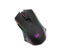 MOUSE CABLATO REDRAGON M914-RGB NIX, Collegamento RF Wireless + Bluetooth + USB Type-C, Risoluzione max 5000 dpi, Nero