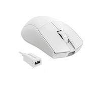 Redragon M916 PRO Mouse da gioco Wireless a 3 modalità, tasso di Polling 4K Hype-Speed, Mouse da WHITE