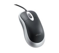 MOUSE CABLATO ULTRON UM-100 Basic Optical USB, Tasti: 3, Cablato, Collegamento USB Typ-A, Scrolling a Rotella di scorrimento, Risoluzione max 800 dpi, Nero