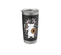 Mouse come vichingo Bicchiere termico in acciaio inox doppia parete