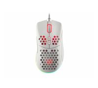 Mouse da gioco ottico Genesis Krypton 555 RGB 8000 DPI bianco