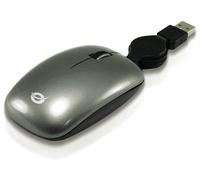 MOUSE CONCEPTRONIC CLLM3BTRV, Collegamento USB Typ-A, Scrolling a Rotella, Risoluzione max 800 dpi, Nero, Grigio