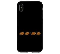 Mouse corridore Retro Game Animazione Custodia per iPhone XS Max