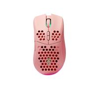 Mouse da gaming - DELTACO GAMING - PM80 - Rosa - 7 Pulsanti - 4800 dpi - Ricaricabile