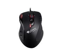 MOUSE DA GAMING GENESIS GX78, Tasti: 11, USB di tipo A, forma ergonomica, Collegamento USB Typ-A, Scrolling a Rotella, Risoluzione max 5700 dpi, forma ergonomica, Nero