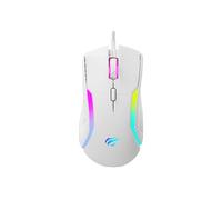 Havit MS1033 Gaming Mouse RGB 8000 DPI 9 Buttons White Optisch China