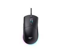 MOUSE DA GAMING HAVIT MS1038, Tasti: 7, USB tipo A, forma ergonomica, Collegamento USB Typ-A, Scrolling a Rotella, Risoluzione max 8000 dpi, forma ergonomica, Nero