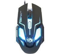 MOUSE DA GAMING OTTICO 4000DPI CON FILO CABLATO PER PC COMPUTER GAME MARVO G904