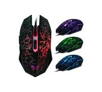 Mouse da gioco cablato Mouse da gioco a 6 pulsanti