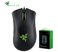 Mouse da gioco cablato originale Razer DeathAdder Essential Sensore ottico 6400 DPI 5 pulsanti indipendenti per PC portatile Gamer