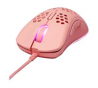 MOUSE DA GIOCO DELTACO GAM-108-P, Tasti: 7, USB Tipo-A, forma ergonomica, Collegamento USB Typ-A, Ingresso: Otticamente a diodi laser, Scrolling a Rotella, Risoluzione max 6400 dpi, forma ergonomica,