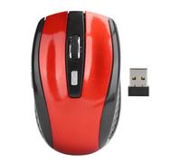 Mouse da gioco ergonomico e silenzioso, mouse wireless con DPI regolabile per un controllo preciso, tecnologia a luce rossa che garantisce