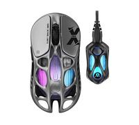 MOUSE DA GIOCO GRAVASTAR Mercury X Pro, Tasti: 6, Tri-mode (cablato, Bluetooth 5.1, wireless 2.4GHz), Collegamento Bluetooth 5.1, Wireless 2.4GHz, USB-C, Scrolling a Rotella di scorrimento, Risoluzion