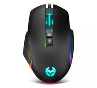 Krom - Mouse Gaming Con Led Krom Keos 6400 Dpi Rgb Nero