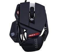 Mouse Gaming Mad Catz R.A.T. 4+ - Sensore Ottico 7200 DPI - 7 Pulsanti Programmabili - Design Ergonomico Regolabile - PC