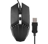 Mouse da gioco Mouse da gioco ottico colorato luminoso cablato Parti del computer ergonomico 4D