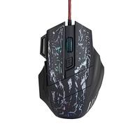 Mouse da Gioco Ottico Cablato USB a 7 Pulsanti Mouse per Computer Leggeri per Giochi per PC Accessori Tablet Laptop e Periferiche