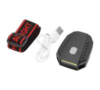 Mouse da gioco ottico, luce per bici resistente e impermeabile, luce per cappello impermeabile ricaricabile per la lettura notturna, la pesca, il